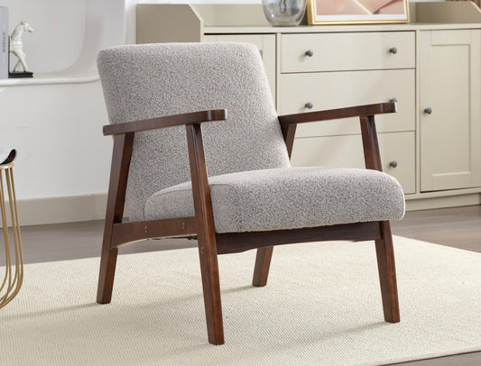 Chilton boucle fabric accent chair