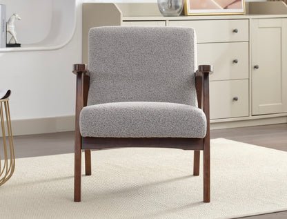 Chilton boucle fabric accent chair