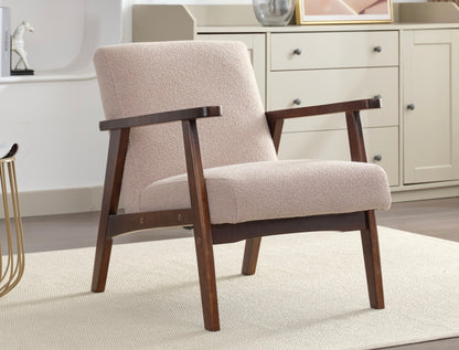 Chilton boucle fabric accent chair